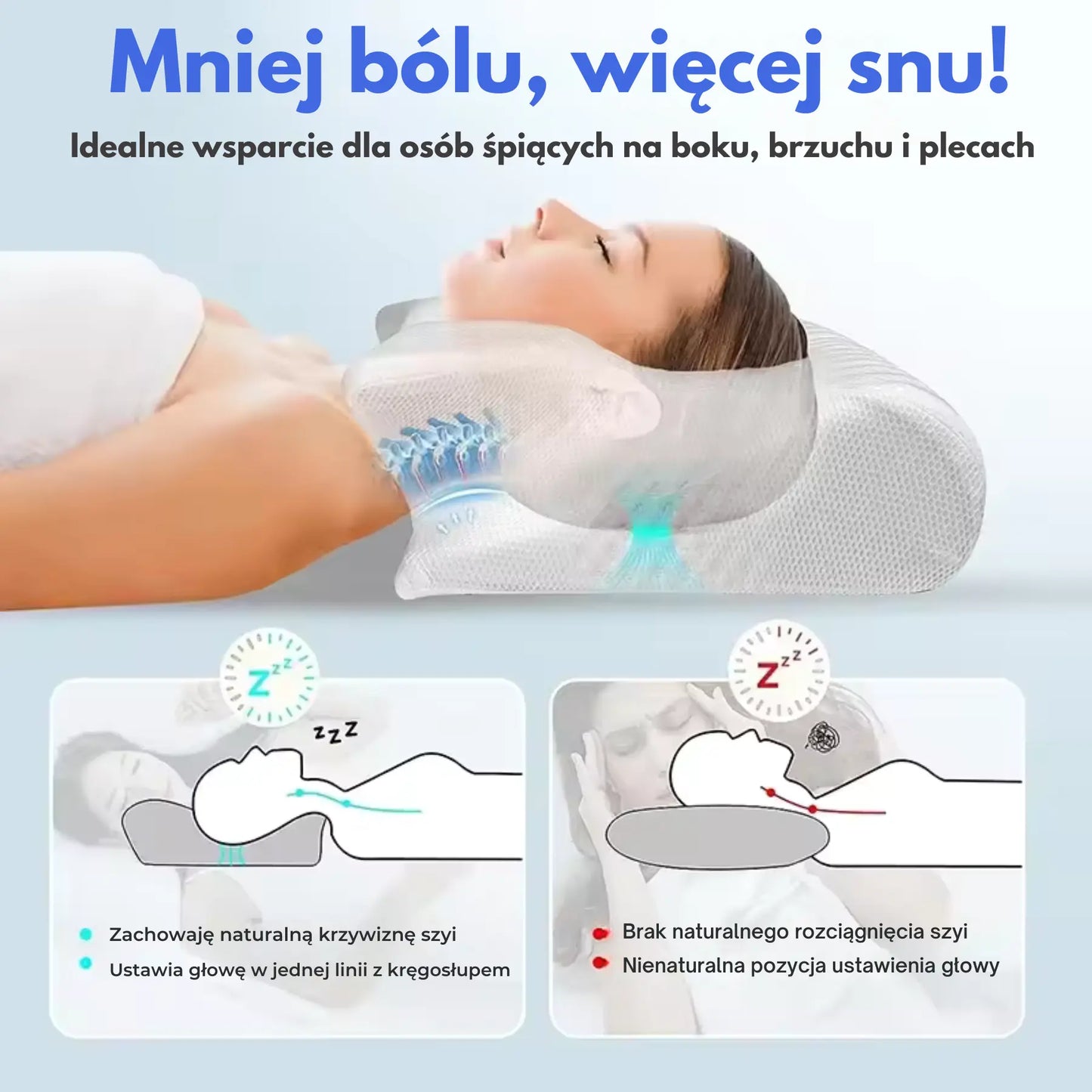 SpineRelax – Ergonomiczne Wsparcie dla Pleców i Lędźwi