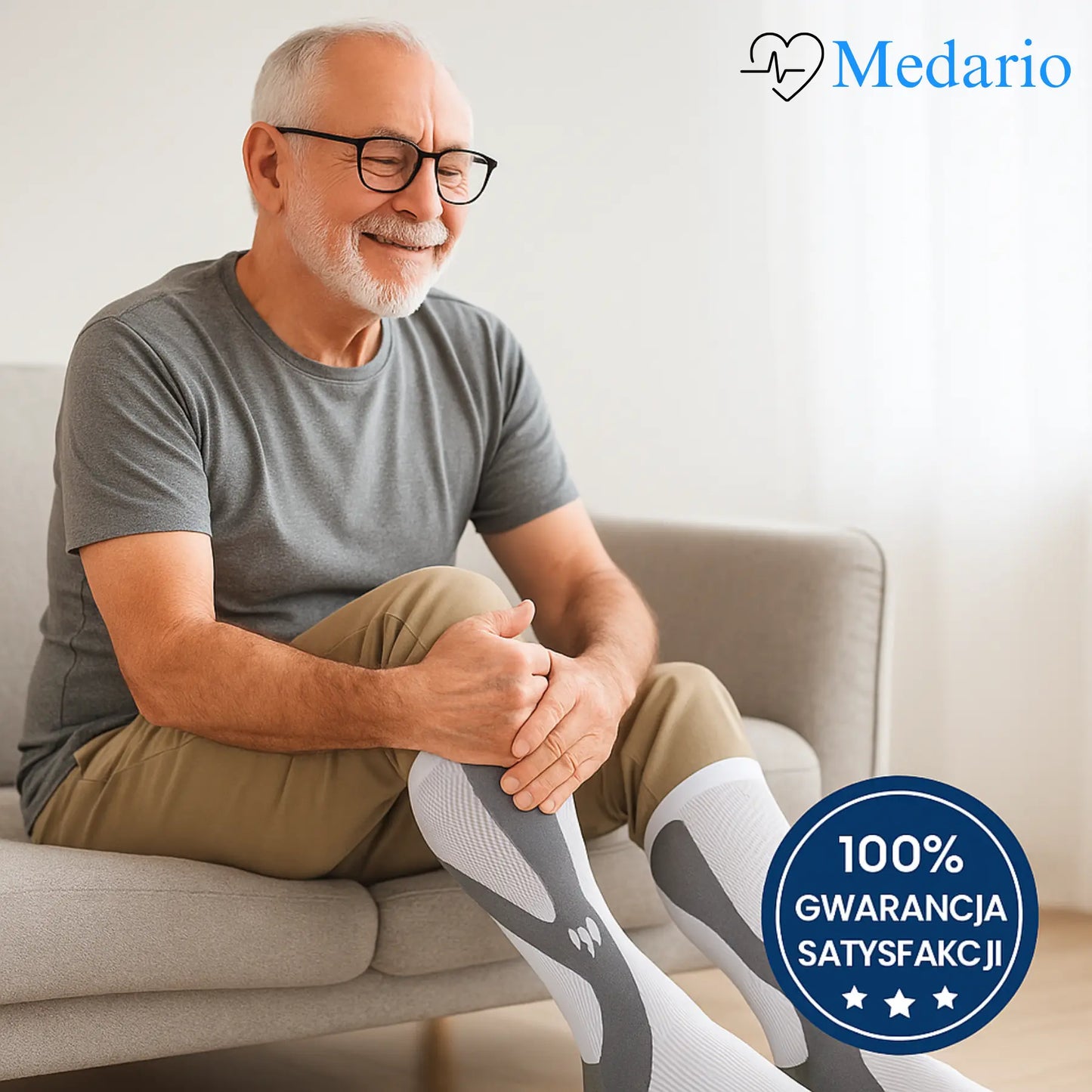 Lightlegs - Skarpetki kompresyjne dla ulgi i lekkości Twoich nóg